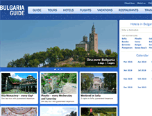 Tablet Screenshot of bulgaria-guide.com